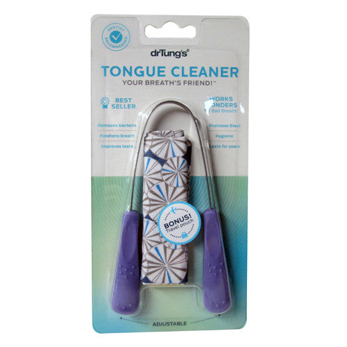 Dr.Tungs Stainless Steel Tongue Cleaner - 1 Ea
